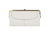 Lauren Clutch Wallet in Pebbled Leather