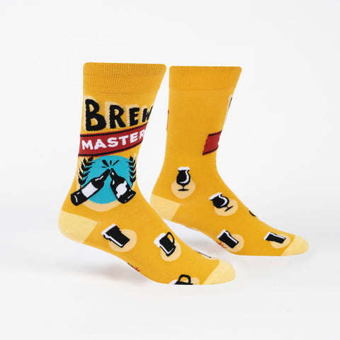 Brew Master Men's Crew Socks