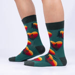 Seeking Sasquatch Men's Crew Socks