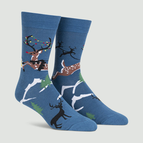 Brew-Dolph Crew Socks