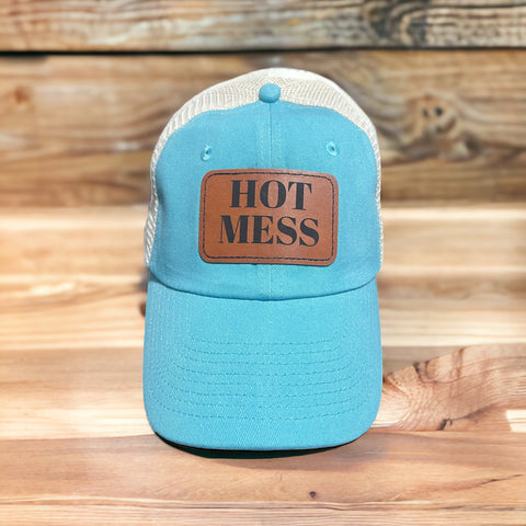 Hot Mess Mesh Back Trucker Hat