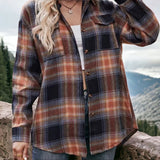 Navy Plaid Lightweight Flannel