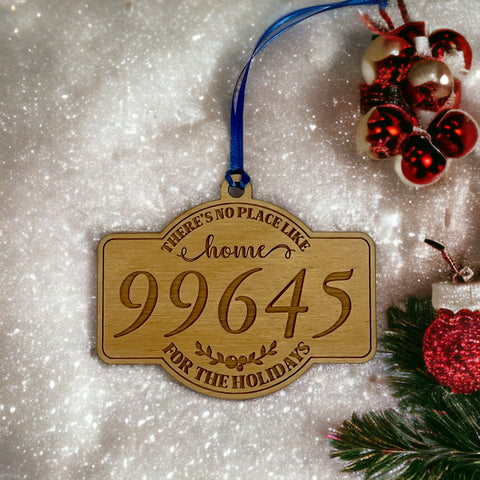 Cutom Zip Code Ornament