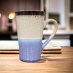 Drip Glaze Earth Tone Tall 18oz Mug