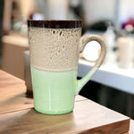 Drip Glaze Earth Tone Tall 18oz Mug
