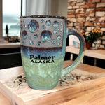 Palmer Alaska  Drip Glaze Dots 18oz Mug