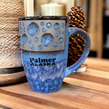 Palmer Alaska  Drip Glaze Dots 18oz Mug