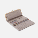 Rachel Continental Wallet in Polished Leather