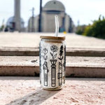 Light Saber Beer Can Glass