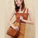 Sheila Crossbody in Polished Leather