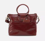 Sheila Medium Satchel in Polished Leather