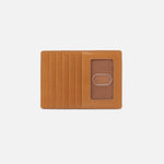 Euro Slide Card Case in Polished Leather