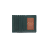 Euro Slide Card Case in Polished Leather