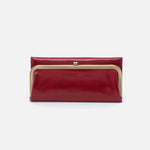 Rachel Continental Wallet in Polished Leather