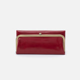 Rachel Continental Wallet in Polished Leather