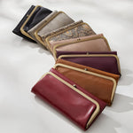 Rachel Continental Wallet in Polished Leather