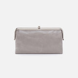 Lauren Clutch Wallet in Polished Leather