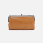 Lauren Clutch Wallet in Polished Leather