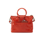 Sheila Medium Satchel in Polished Leather