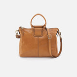 Sheila Medium Satchel in Polished Leather