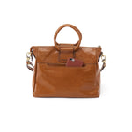 Sheila Medium Satchel in Polished Leather