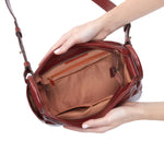 Sheila Crossbody in Polished Leather