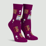 It's Wine Time Crew Socks