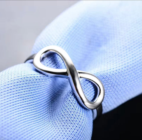 Infinity Sterling Silver Ring