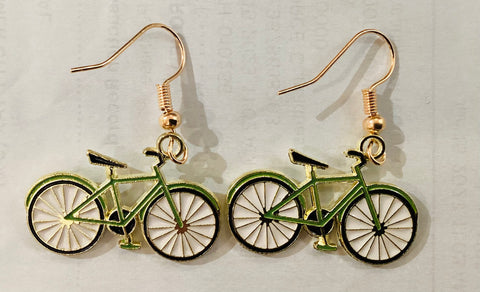 Creative Retro Y2K Bicycle/Tricycle Earrings