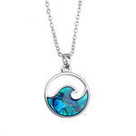 Sounds of The Sea Single Wave Necklace