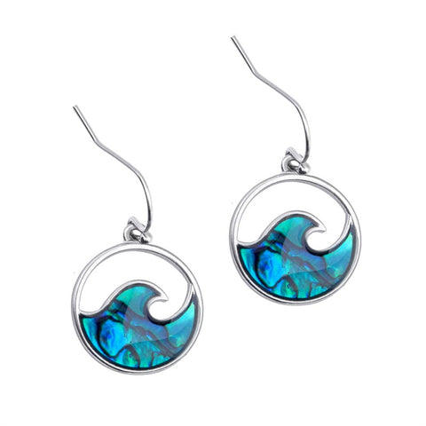 Sounds of The Sea Single Wave Earring
