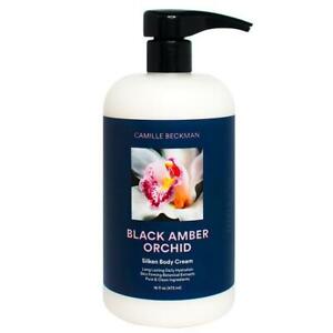 Black Amber Orchid Silken Body Cream 16oz