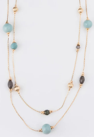 Daliah Beaded Layered Necklace