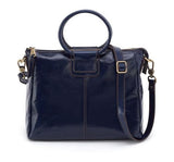 Sheila Medium Satchel in Polished Leather