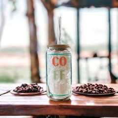 Coffee Beer Can Glass