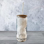 Anchorage Beer Can Glass