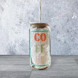 Coffee Beer Can Glass