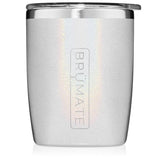 BRÜMATE ROCKS TUMBLER 12OZ | GLITTER WHITE - Northern Lilly