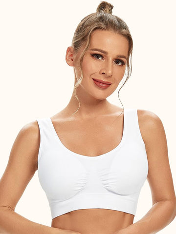 White Coobie Comfort Bra - Northern Lilly