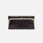 Black Vintage Hide Rachel Continental Wallet - Northern Lilly